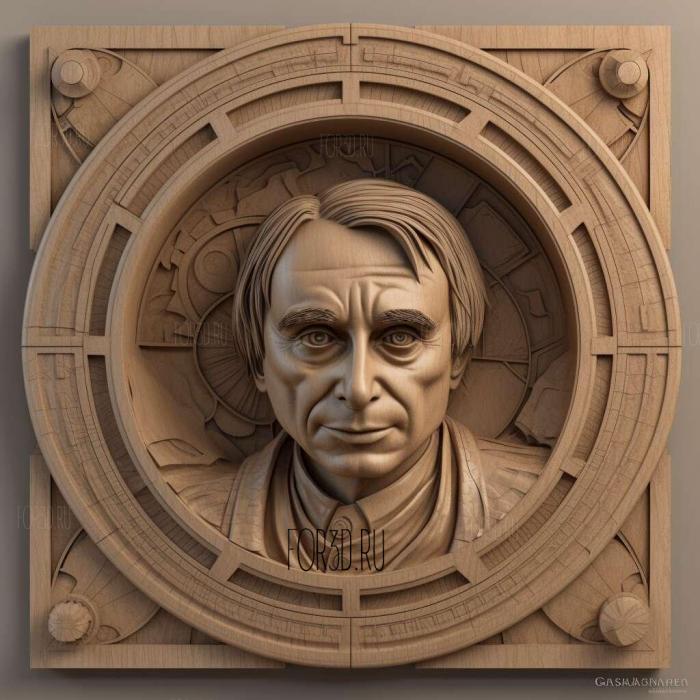 carl sagan 1 stl model for CNC